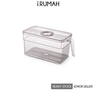 【i.Rumah】 Refrigerator Storage Kitchen Food Keep Fresh Storage Box Vegetable Fruit Fresh-keeping Sto