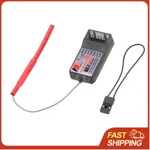 FlySky FS-R6B 2.4Ghz 6CH Receiver for FlySky TH9X FS-CT6B FS-T6 Transmitter
