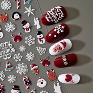 Nail Art 5D Christmas Sticker 5D-0040 New Style Christmas Style Embossed Nail Sticker Three-Dimensio