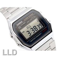 transparent watch ☃CASIO original A158WA-1D Retro Digital Unisex Watch ..