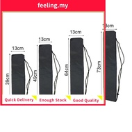 【FEELING】39/49/64/73cm Drawstring Toting Bag Handbag for Mic Light Tripod Stand Umbrella