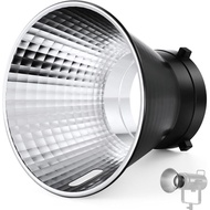 NEEWER RF2 7''/18cm 25° Fish Scale Pattern Standard Reflector Diffuser with Bowens Mount for NEEWER 