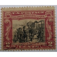 US Stamp. 1929. Rogers Clark #651. Classic 2cents.