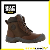 Safety Jogger Dakar S3 High-Cut Safety Shoe Brown