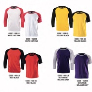 Raglan Cotton Tshirt Brand Enzo SHORT SLEEVE