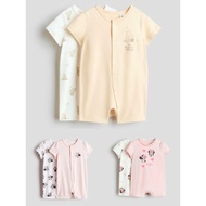 Set of 2 baby rombers H&M size 4m - 4Y