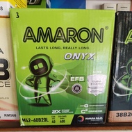 Amaron Hi Life Duro M42 50B20L/R (EFB) Auto Stop Start Car Battery Bateri Kereta Perodua Myvi Bezza 