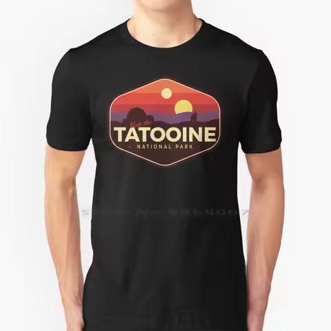 Tatooine National Park T Shirt Cotton 6XL Tatooine Nerd Geek Luke Skywalker Princess Leia Han Solo R