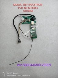 MODUL WIFI WI-FI LED POLYTRON 43 INCH PLD43TS865 PLD-43TS865 PLD43TS866 PLD-43TS866