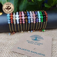 Meaning Bracelet – Genuine Natural Stone