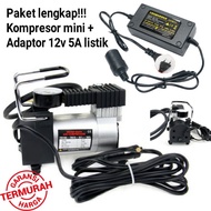 SIAP PAKAI Kompresor Mini Listrik Nankai Kompresor Mini Listrik Kompresor Angin Pompa Ban Motor Dan 