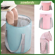 ZOWBRSH จุได้มาก ถังอาบน้ำอาบน้ำ อ่างล้าง อ่างล้าง ถุงอาบน้ำอาบน้ำ อ่างเท้าพับเก็บได้ อ่างล้างหน้าแบบพกพา