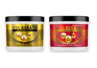 ( มีคูปองส่งฟรี / 250 มล. /600 มล . / 2 สูตร  ) วีต้า เคราติร ทรีทเม้นท์ Vita Keratin Treatment