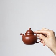 送禮紫砂壺茶壺小掇球 全手工 95cc 原矿30目老朱泥 成型难 水色