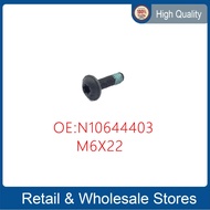 N10644403 M6X22 FOR  Hexagon Socket Flat Head Bolt N10 644 403 N 106 444 03 N 10644403 M6X22mm M6*22