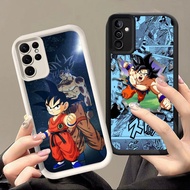DF-75 Goku Dragon Ball Luxury Soft Casing for Samsung A55 A54 M15 S25 S24 S21 FE Ultra