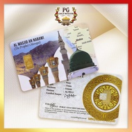 Public Gold Bullion Bar 1g (Au 999.9) - Masjid Nabawi - Madinah