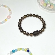 Smoky Quartz Bracelet 8mm for Water and Wood elements