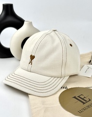 หมวก Ami de Coeur cap UCP264 สี White Cream สแกนเช็คของแท้ได้ทุกใบ ของแท้ 100%