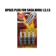 PROTON SAGA ISWARA LMST WIRA NGK SPARK PLUG BP6ES 1SET 100% GENUINE