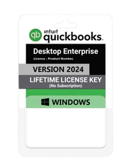Intuit QuickBooks Enterprise 2024 | Windows | LIFETIME | Money Back Guarantee | Full Version | USB D