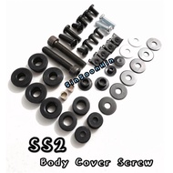 Yamaha SS TWO / SS2 Body Cover Screw Set / skru body