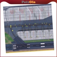 [PETSOLA] Dolity 1/500 & 1/400 Model,Airport Runway Sections Sheet,Cut to Fit Your Layout