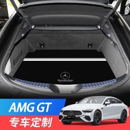 Suitable for 2022 Mercedes-Benz AMG GT Trunk Mat amg gt 53 50 Four Door Cartoon Double Door Tail Box