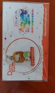 香港旅遊發展局 襟章 叉燒包