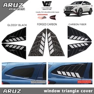 Vemart perodua Aruz car window triangle cover accessories