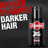 Alpecin Grey Attack Caffeine & Colour Shampoo (200ml) - Gradually darker hair  / Selsun Blue Pro-X A