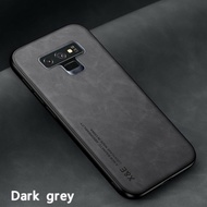 Case Samsung Galaxy Note 9 Luxury Leather Cover Silky Feel Casing Cover