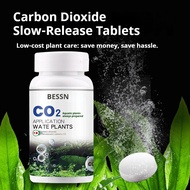 Fish Tank Carbon Dioxide Slow Release Tablets for Algae Explosion and Yellow Leaves, Special CO2 Eff