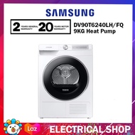 Samsung 9KG Heat Pump Dryer DV90T6240LH/FQ /  DV90T6240LH / 9kg DV90T8240SX/FQ AI Control DV90T8240S