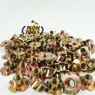 Tee Nut M10 T Nut 10mm Furniture Nut Claw Nut Wooden Planting Nut