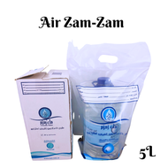 Air Zamzam 5liter / Zamzam Asli / Oleh oleh haji dan umroh / Zamzam / air zamzam Asli Saudi Arabia