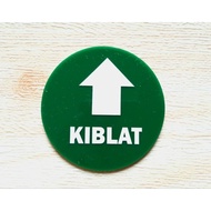 ACRYLIC QIBLAT SIGN - ACRYLIC QIBLAT SIGN BOARD