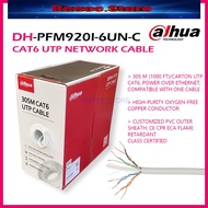 DAHUA CAT6 DH-PFM920I-6UN-C 305M UTP CAT6 LSZH CPR E CABLE  CAT6 UTP NETWORK CABLE (305M)