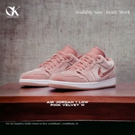 Nike Air Jordan 1 Low Pink Velvet (Wmns) not dunk yeezy off white