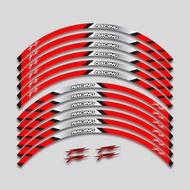 Accessories Stickers Rim Wheel Reflective Stripe Sticker For YAMAHA FAZER FZ FZ6 6 FZ1 1 FZ8 8 FZ07 