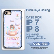 IP 7 Case Latest/8 - IP 7 /8 - New Aesthe Motif - Cute 08 - Premium Glossy Hardcase - Latest IP Soft