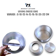 ROUND PRESS TIN DISASSEMBLY | HOKAIDO TIN | 6 PCS CHEESE CAKE PANS 7 CM HEIGHT
