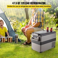 New

 45L Portable Compressor Refrigerator Car Fridge Freezer for Home Vehicle