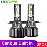 YHKOMS Canbus Car Lights H7 H11 LED Lamp Car Headlight Bulbs H4 H1 H8 H9 9005 9006 HB3 HB4 Turbo LED