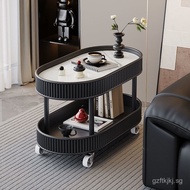Trolley cart Trolley with wheels Trolley with Wheel Trolley with Wheel Light Luxury Oval Living Room