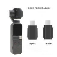 CSQ63 ไมโครยูเอสบี การ์ดเชื่อมต่อโทรศัพท์กล้องพกพา TYPE-C IOS และ iOS DJI OSMO Pocket ADAPTER มินิมินิ ขั้วต่อข้อมูล อะแดปเตอร์ข้อมูลโทรศัพท์ DJI สำหรับ DJI OSMO POCKET