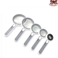 MALCOLM1 Illuminated Magnifying Glass, HD with LED Light Handheld Magnifier, Portable Lens 3 Lightin