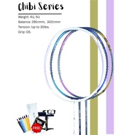 VS Venson Badminton Racket Chibi Mountain Wind 4U 5U 30lbs Chi Bi Badminton Racket/ 30 lbs vse