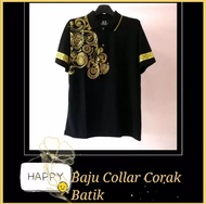 Baju Collar Corak Batik Istimewa 🧒 (Couple Set DESIGN 💕) SIZE :M-XXXL