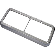 QSC Truck Parts Chrome Dual Headlight Bezel for Kenworth Peterbilt Freightliner